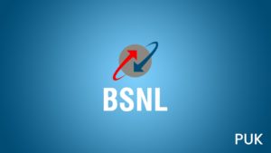 Find BSNL PUK Code